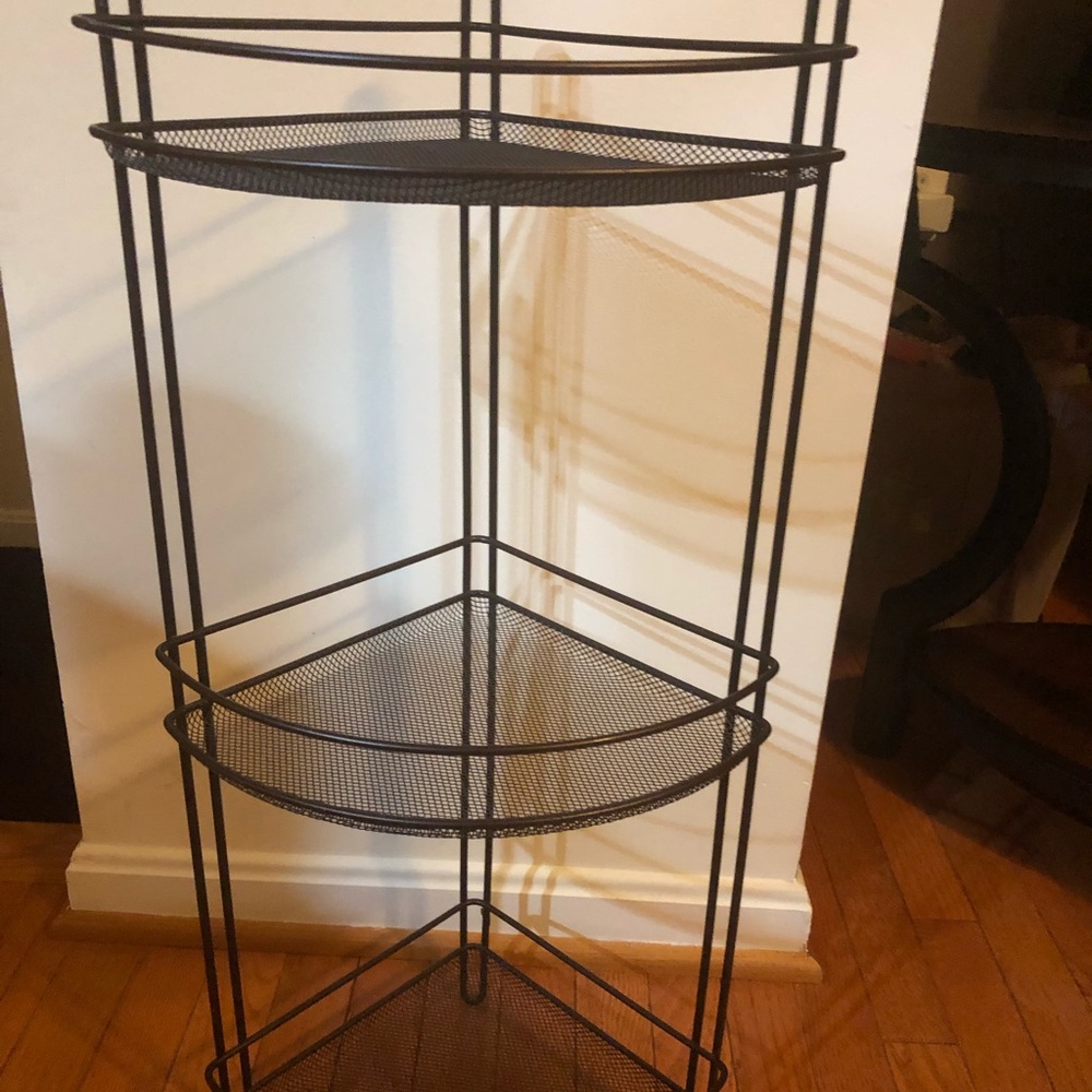 Brown 3 tier stand